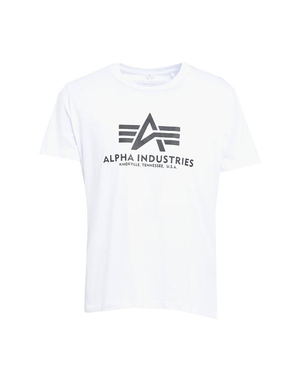 アルファインダストリーズ メンズ トップス Tシャツ ALPHA INDUSTRIES Ｔシャツ White ホワイト
