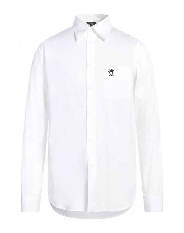 ヌメロ ヴェントゥーノ メンズ トップス シャツ N ° 21 無地シャツ White ホワイト