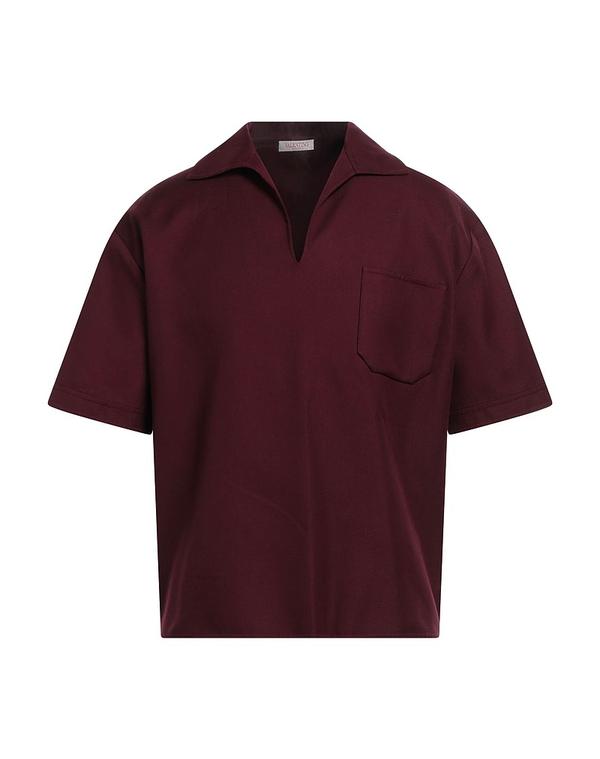 ヴァレンティノ メンズ トップス シャツ VALENTINO GARAVANI 無地シャツ Plum プラム