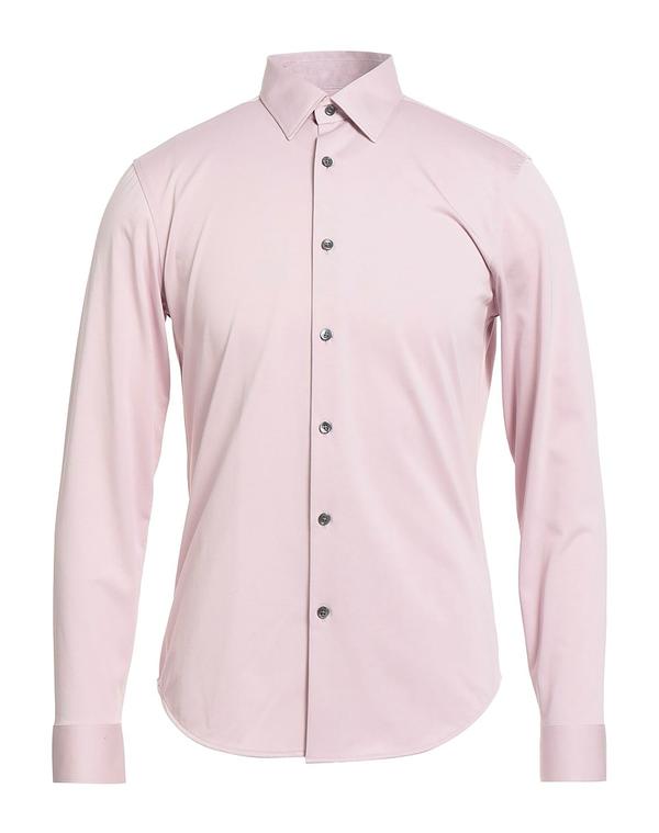 行動論理 メンズ トップス プルオーバー THEORY 無地プルオーバー Light Pink サクラ色