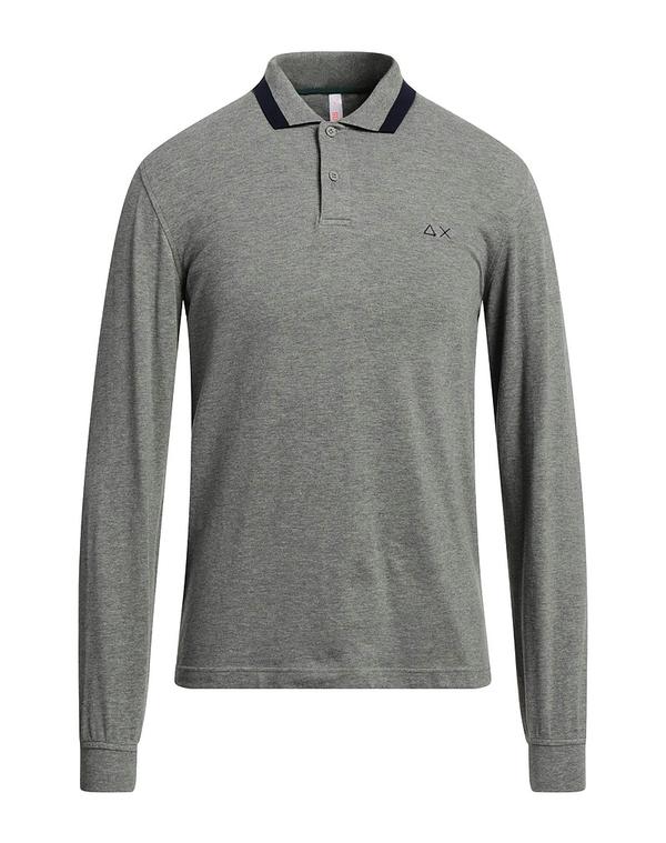 サンシックスティーエイト メンズ トップス ポロシャツ SUN 68 ポロシャツ Gray グレー｜ReVida 店