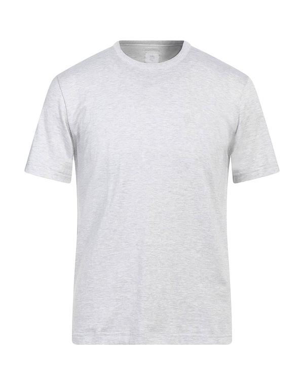 イレブンティ メンズ トップス Tシャツ ELEVENTY ベーシック Tシャツ Light Gray グレー