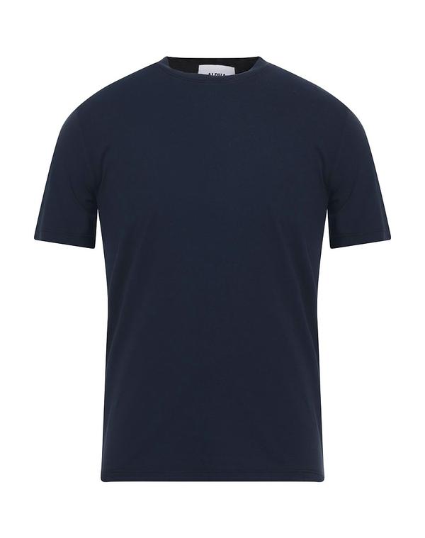 アルファス テューディオ メンズ トップス Tシャツ ALPHA STUDIO ベーシック Tシャツ Midnight Blue ブルー