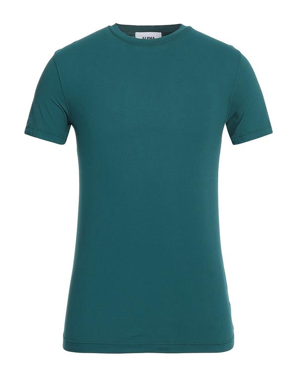 アルファス テューディオ メンズ トップス Tシャツ ALPHA STUDIO ベーシック Tシャツ Deep Teal ティール