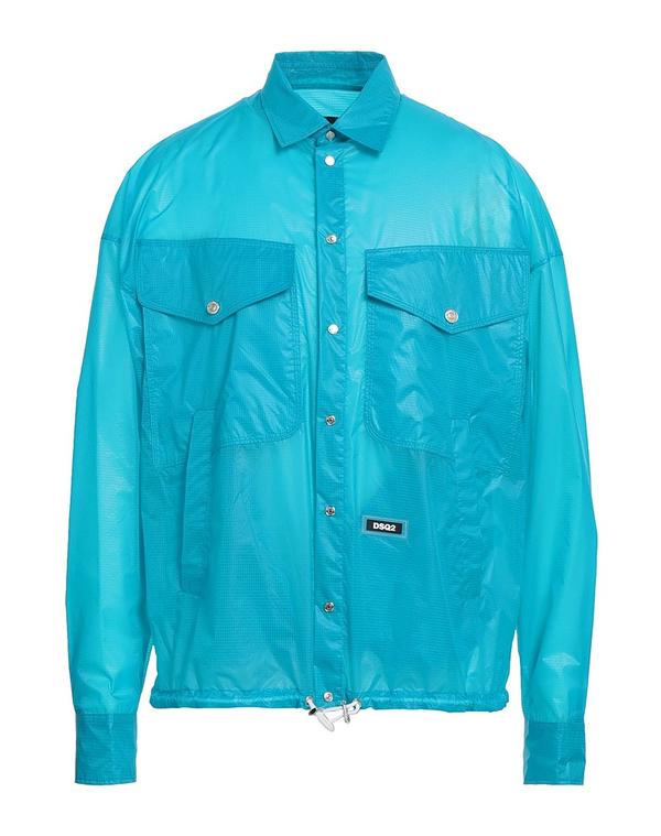 ディースクエアード メンズ トップス シャツ DSQUARED2 無地シャツ Azure Blue ブルー