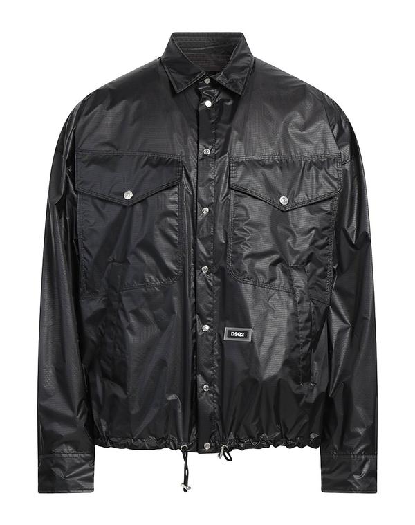 ディースクエアード メンズ トップス シャツ DSQUARED2 無地シャツ Black ブラック