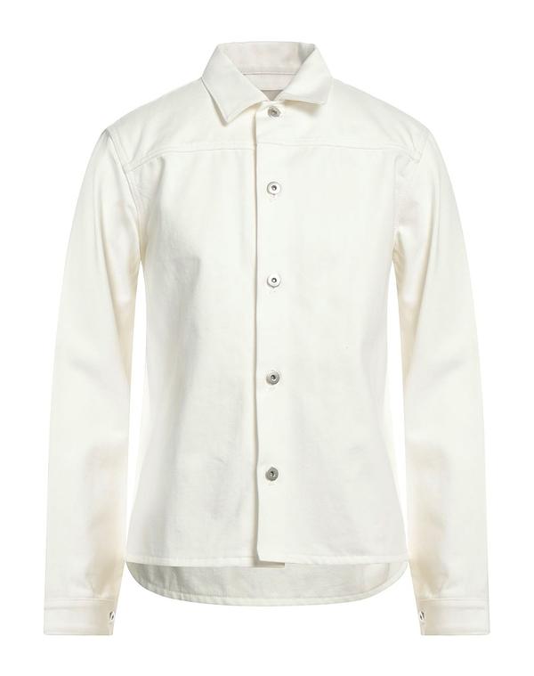 ジル・サンダー メンズ トップス シャツ JIL SANDER 無地シャツ White ホワイト
