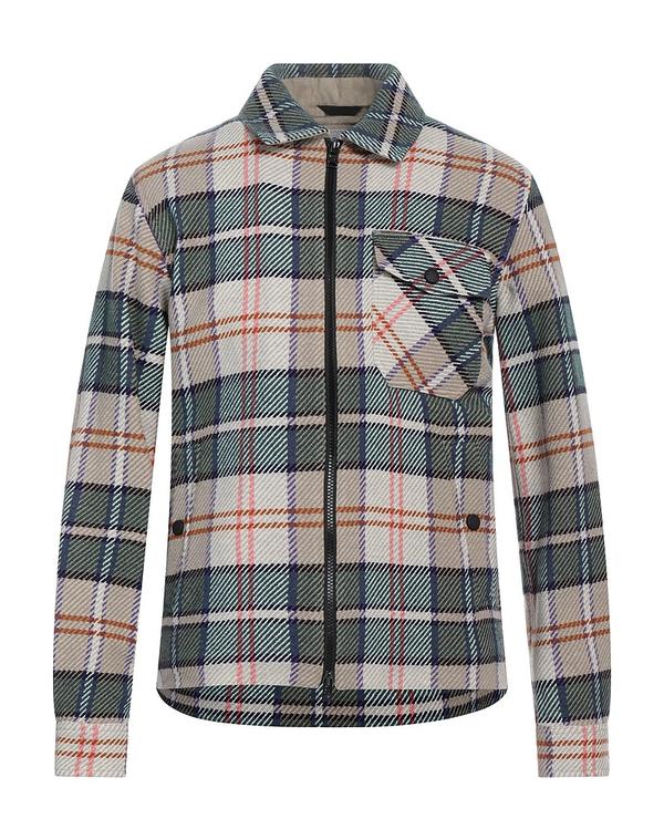 ウール リッチ メンズ トップス シャツ WOOLRICH チェック柄シャツ Beige ベージュ