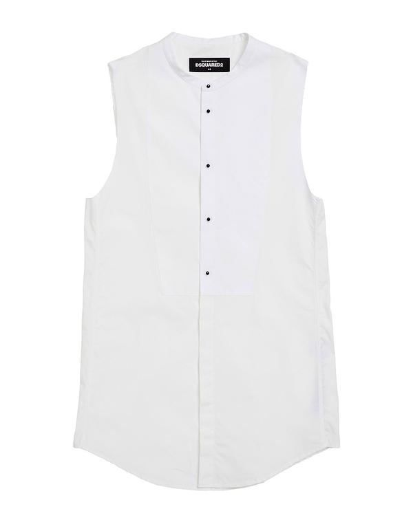 ディースクエアード メンズ トップス シャツ DSQUARED2 無地シャツ Off White オフホワイト