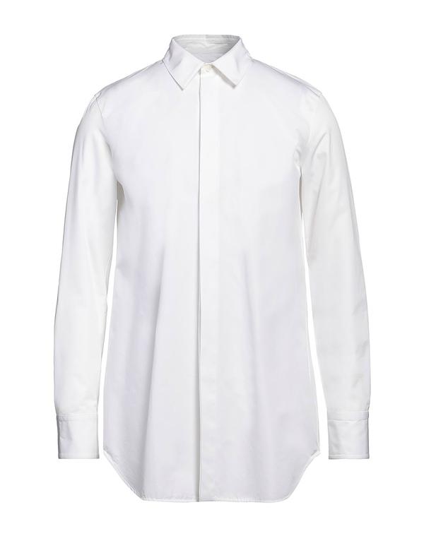 ジル・サンダー メンズ トップス シャツ JIL SANDER 無地シャツ White ホワイト