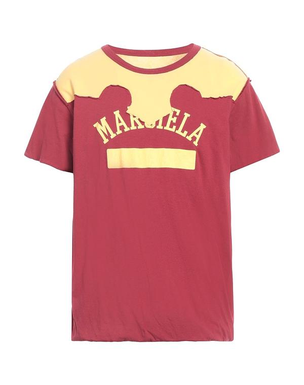 マルタンマルジェラ メンズ トップス Tシャツ MAISON MARGIELA Ｔシャツ Burgundy バーガンディ｜ReVida 店