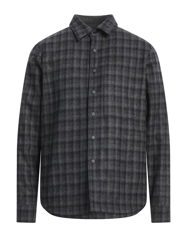 アスペジ メンズ トップス シャツ ASPESI チェック柄シャツ Gray グレー