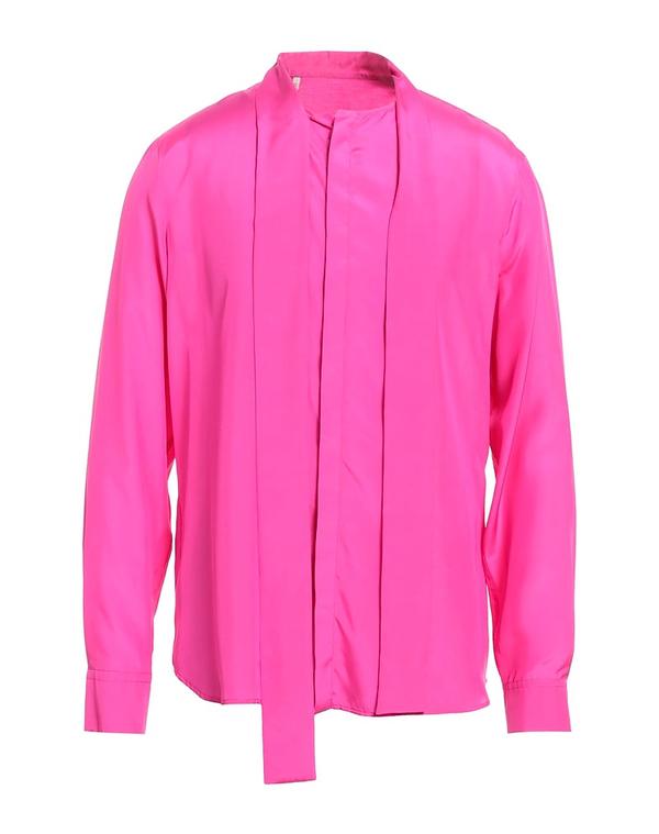 ヴァレンティノ メンズ トップス シャツ VALENTINO GARAVANI 無地シャツ Fuchsia フューシャ