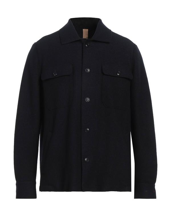 イレブンティ メンズ トップス シャツ ELEVENTY 無地シャツ Midnight Blue ブルー