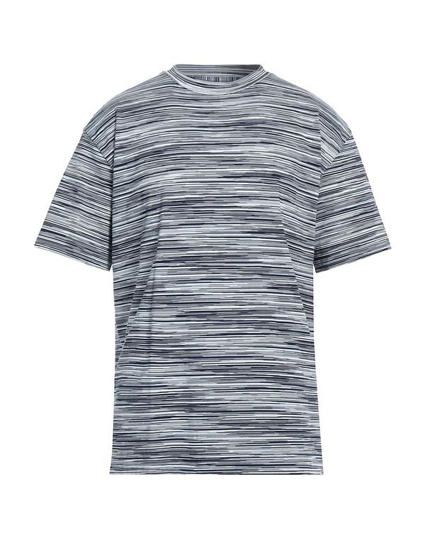 ミッソーニ メンズ トップス ティーシャツ MISSONI Ｔシャツ Midnight Blue 青色 メンズファッション-トップス