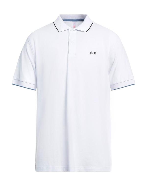 サンシックスティーエイト メンズ トップス ポロシャツ SUN 68 ポロシャツ White ホワイト|ReVida 店