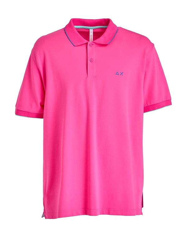 サンシックスティーエイト メンズ トップス ポロシャツ SUN 68 ポロシャツ Fuchsia フューシャ|ReVida 店