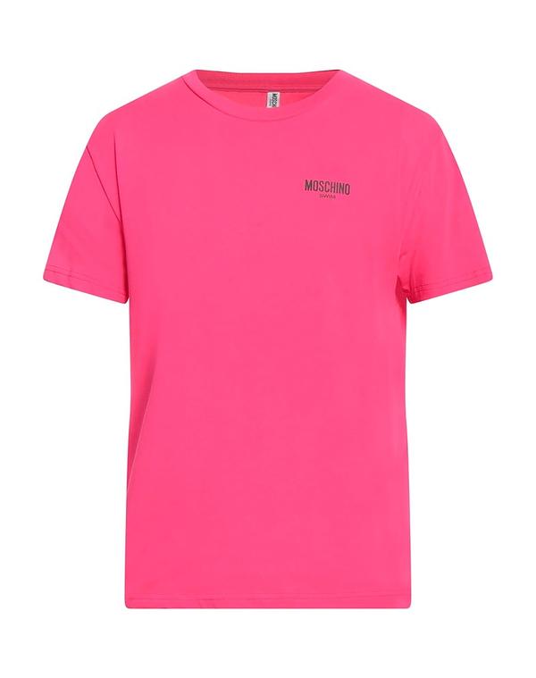 モスキーノ メンズ トップス Tシャツ MOSCHINO ベーシック Tシャツ Fuchsia フューシャ