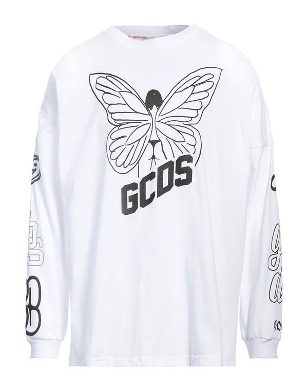 ジーシーディーエス メンズ トップス Tシャツ GCDS Ｔシャツ White ホワイト