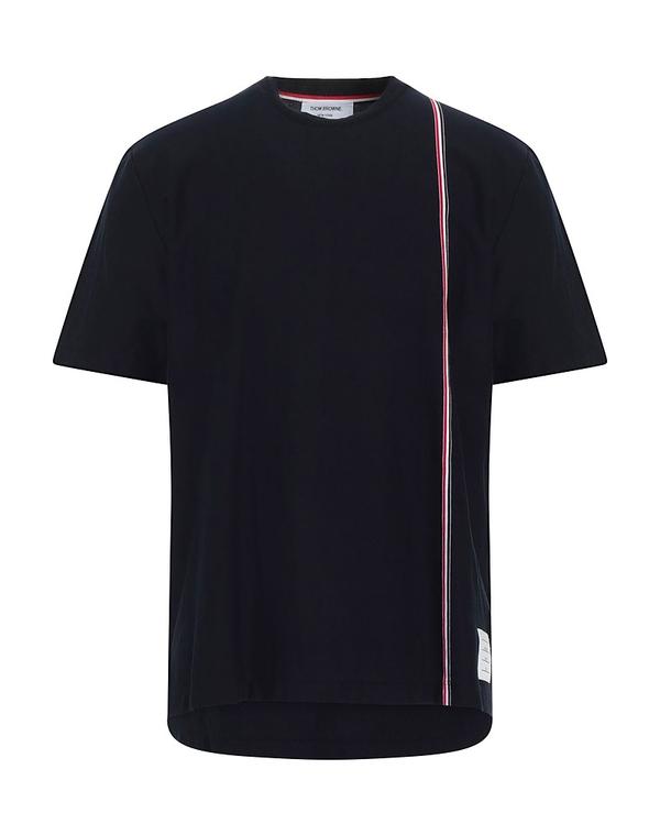 トムブラウン メンズ トップス Tシャツ THOM BROWNE Ｔシャツ Midnight Blue ブルー