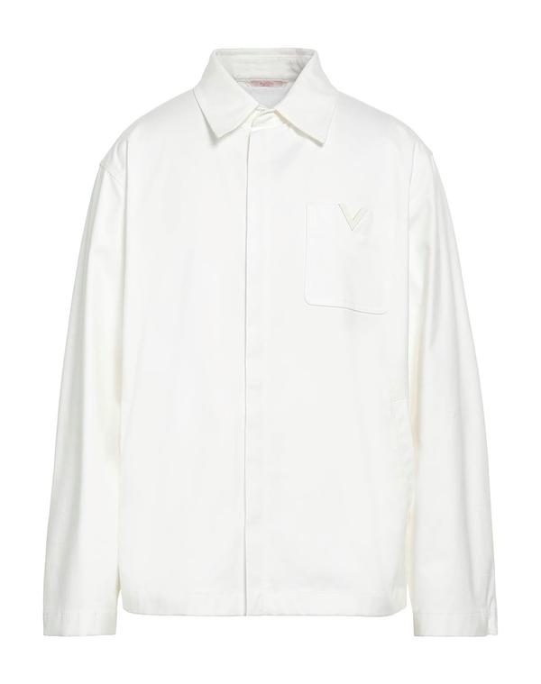 ヴァレンティノ メンズ トップス シャツ VALENTINO GARAVANI 無地シャツ White ホワイト 188,400円