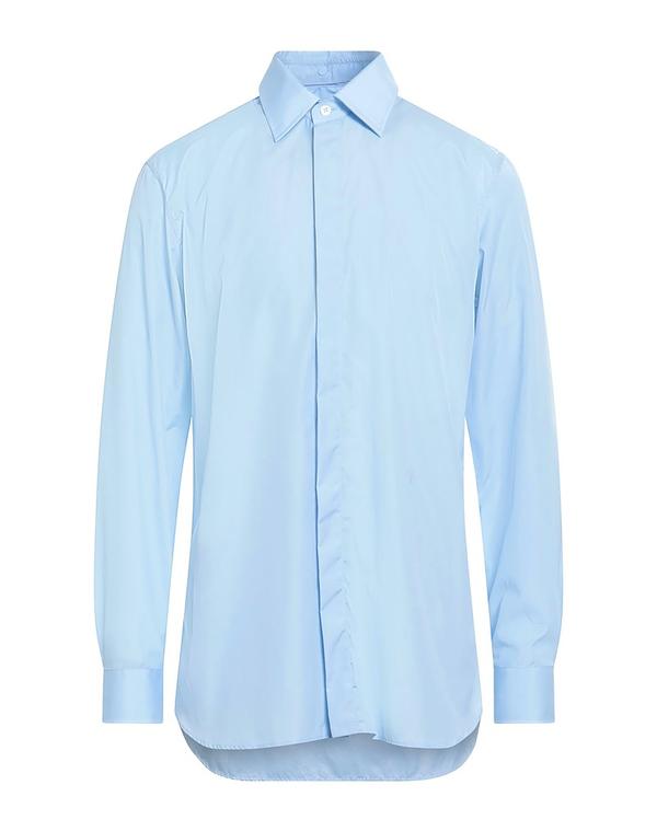 ダンヒル メンズ トップス シャツ DUNHILL 無地シャツ Sky Blue ブルー