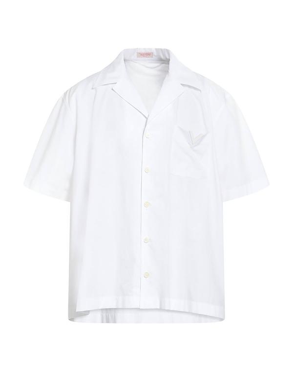 ヴァレンティノ メンズ トップス シャツ VALENTINO GARAVANI 無地シャツ White ホワイト