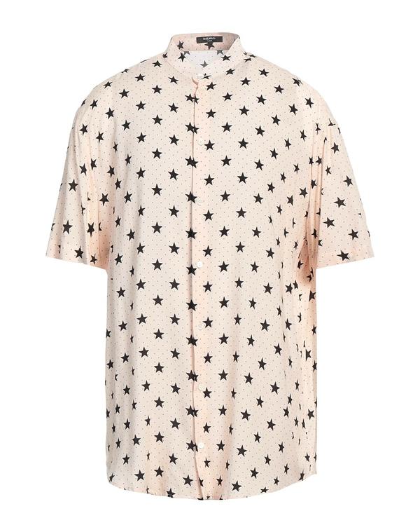 バルマン メンズ トップス シャツ BALMAIN 柄入りシャツ Off White オフホワイト