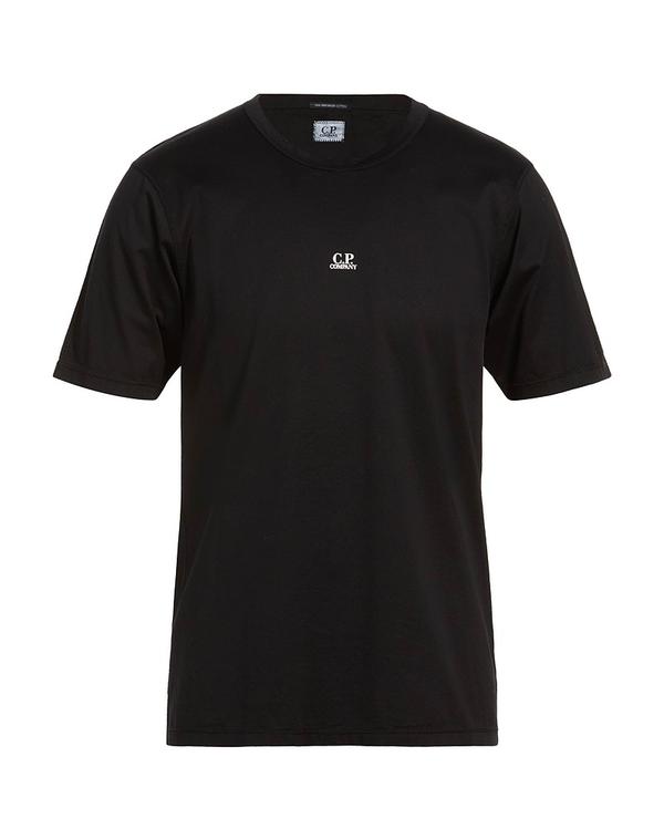 シーピーカンパニー メンズ トップス Tシャツ C.P. COMPANY ベーシック Tシャツ Black ブラック|ReVida 店
