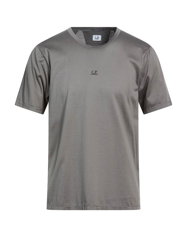 シーピーカンパニー メンズ トップス Tシャツ C.P. COMPANY ベーシック Tシャツ Gray グレー|ReVida 店