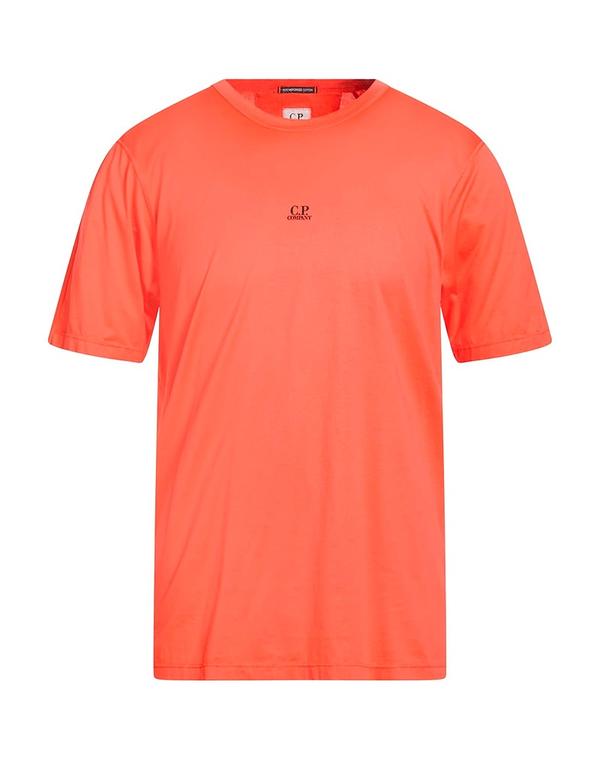 シーピーカンパニー メンズ トップス Tシャツ C.P. COMPANY ベーシック Tシャツ Coral コーラル|ReVida 店
