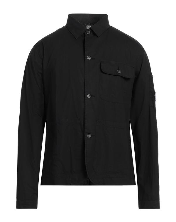 シーピーカンパニー メンズ トップス シャツ C.P. COMPANY 無地シャツ Black ブラック