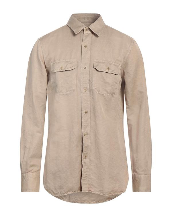 トム・フォード メンズ トップス シャツ TOM FORD 無地シャツ Beige ベージュ