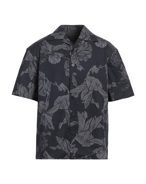 ニールバレット メンズ トップス シャツ NEIL BARRETT 柄入りシャツ Charcoal チャコール