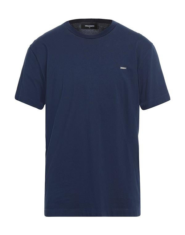 ディースクエアード メンズ トップス Tシャツ DSQUARED2 ベーシック Tシャツ Blue ブルー｜ReVida 店