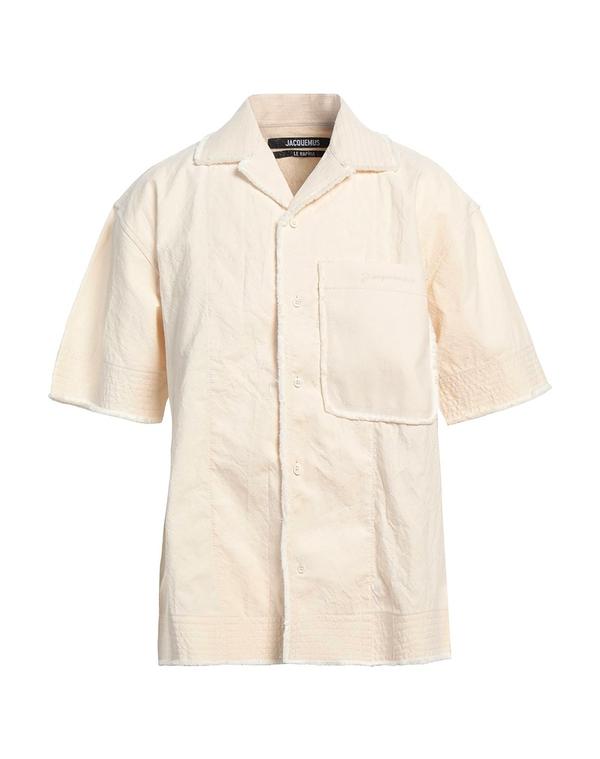 ジャクエムス メンズ トップス シャツ JACQUEMUS 無地シャツ Off White オフホワイト 79,640円