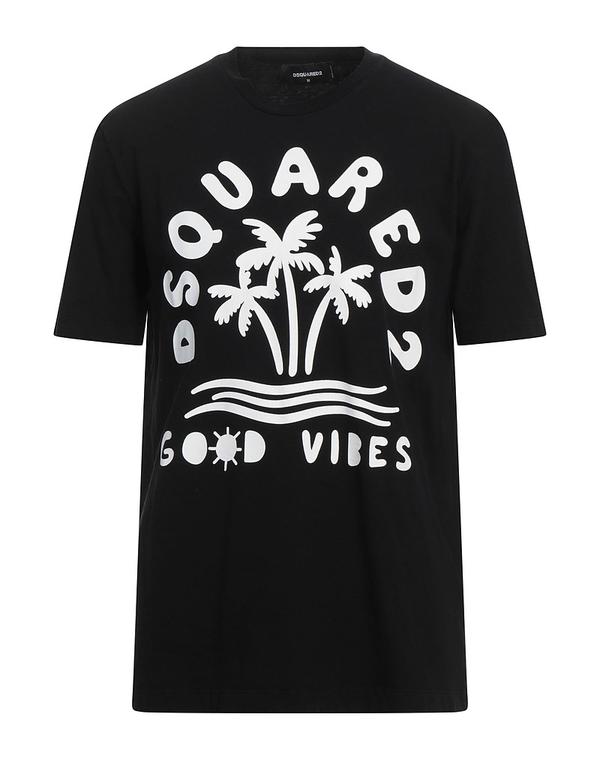 ディースクエアード メンズ トップス Tシャツ DSQUARED2 Ｔシャツ Black ブラック