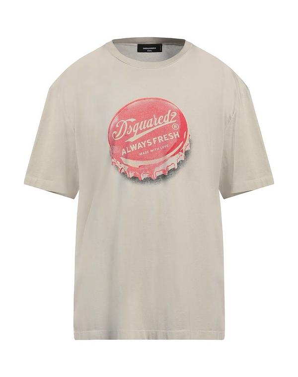ディースクエアード メンズ トップス Tシャツ DSQUARED2 Ｔシャツ Beige ベージュ