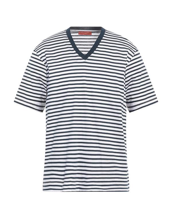 ダニエル フィエゾリ メンズ トップス Tシャツ DANIELE FIESOLI Ｔシャツ Navy ネイビー