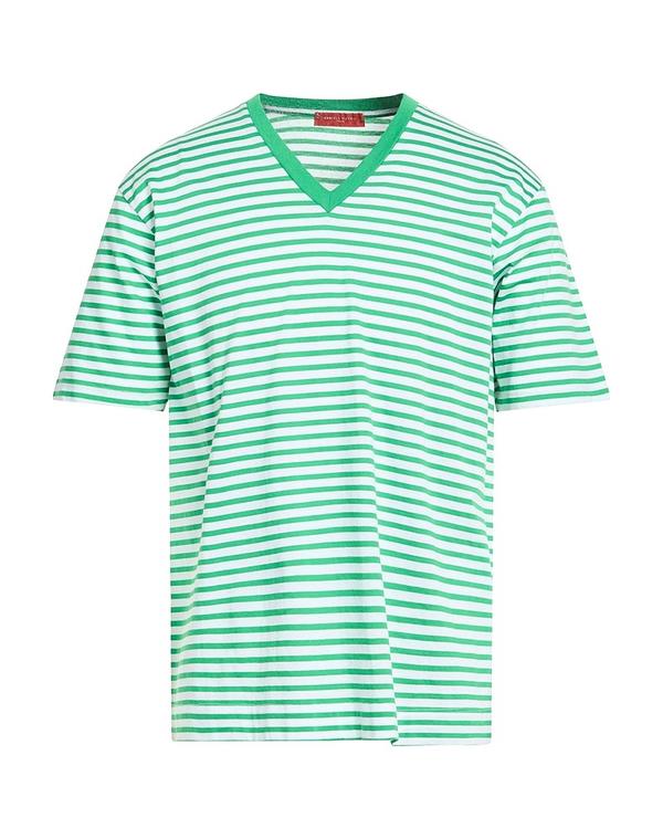 ダニエル フィエゾリ メンズ トップス Tシャツ DANIELE FIESOLI Ｔシャツ Green グリーン