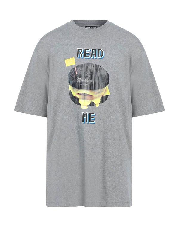 アクネ ストゥディオズ メンズ トップス Tシャツ ACNE STUDIOS Tシャツ Gray グレー