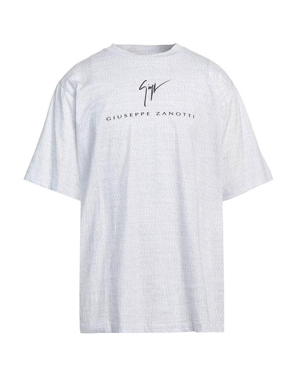 ジュゼッペザノッティ メンズ トップス Tシャツ GIUSEPPE ZANOTTI Ｔシャツ White ホワイト