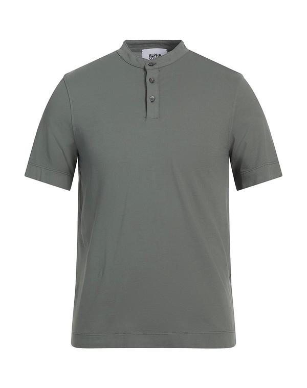 アルファス テューディオ メンズ トップス Tシャツ ALPHA STUDIO Ｔシャツ Sage Green グリーン