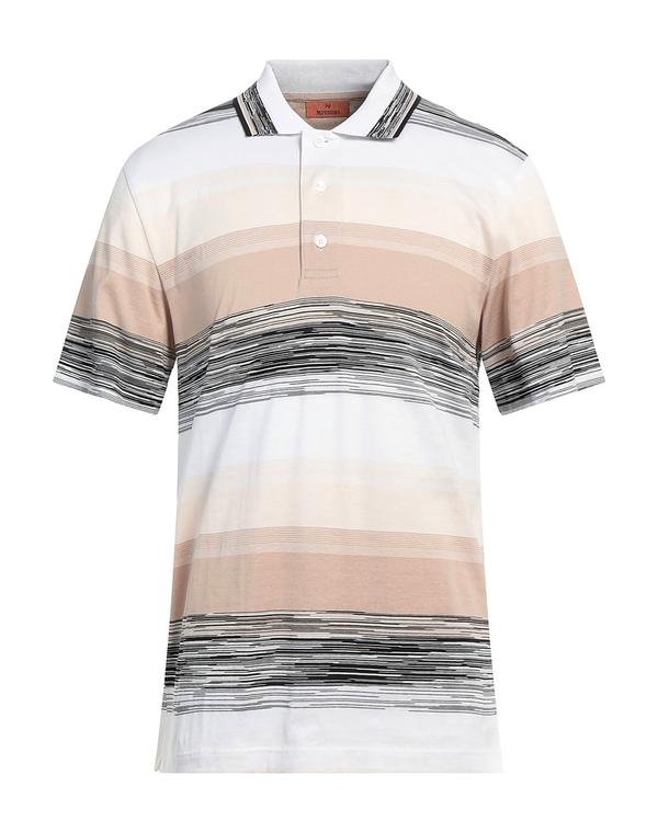 ミッソーニ メンズ トップス ポロシャツ MISSONI ポロシャツ Light Brown ブラウン