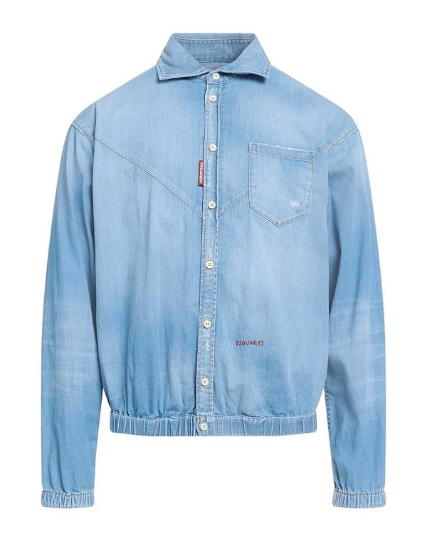 ディースクエアード メンズ トップス シャツ DSQUARED2 デニムシャツ Blue ブルー