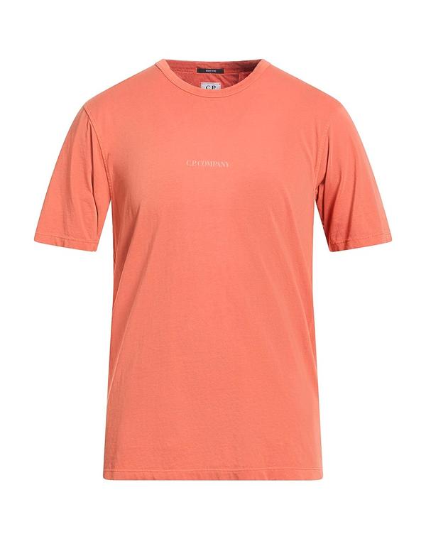 シーピーカンパニー メンズ トップス Tシャツ C.P. COMPANY ベーシック Tシャツ Orange オレンジ