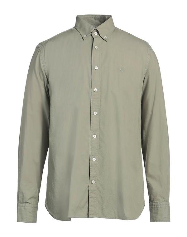 ハケット メンズ トップス シャツ HACKETT 無地シャツ Light Green グリーン