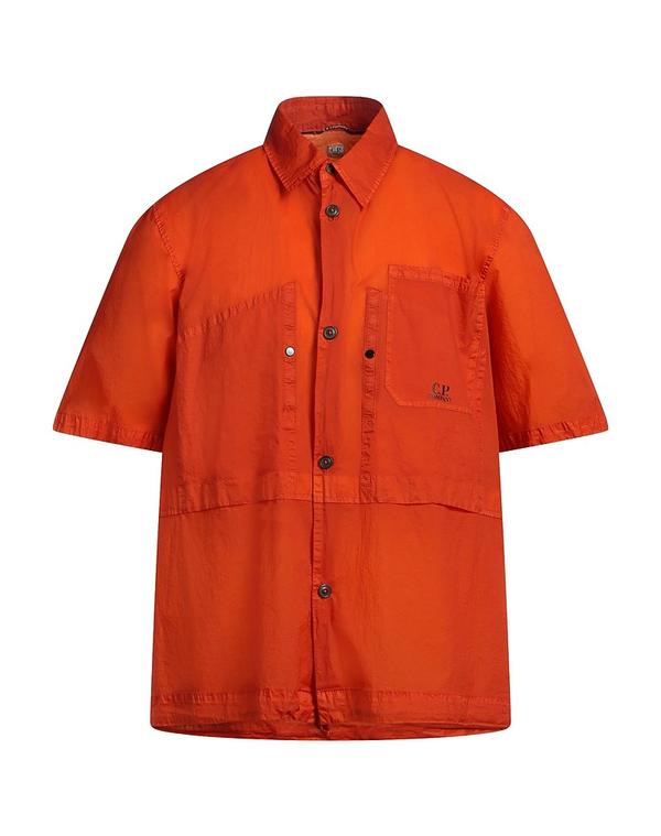 シーピーカンパニー メンズ トップス シャツ C.P. COMPANY 無地シャツ Orange オレンジ