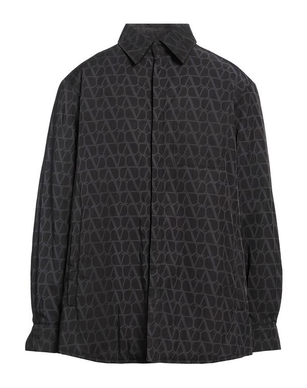 ヴァレンティノ メンズ トップス プルオーバー VALENTINO GARAVANI 柄入り口・入口プルオーバー Black 黒いこと