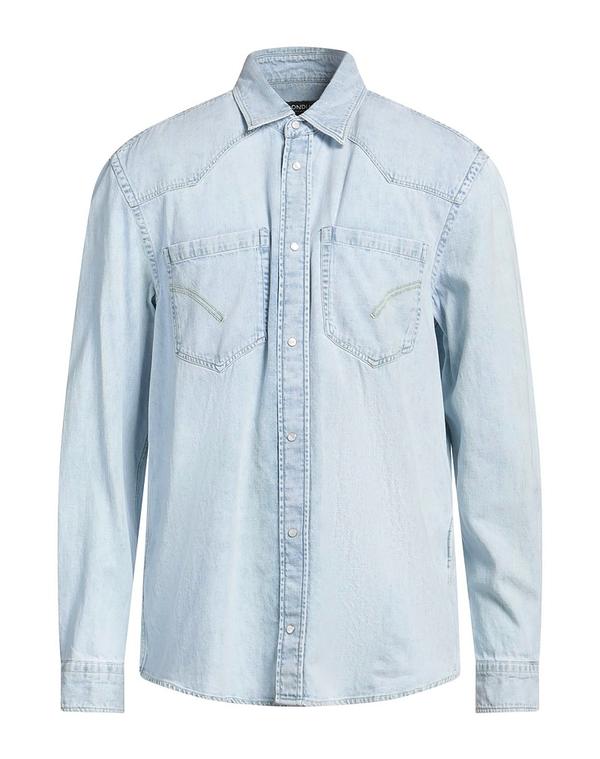 ドンダップ メンズ トップス シャツ DONDUP デニムシャツ Blue ブルー
